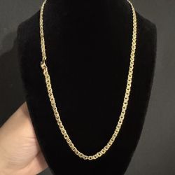 14K Gold filled chino link chain