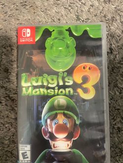 Nintendo switch Luigi mansion 3