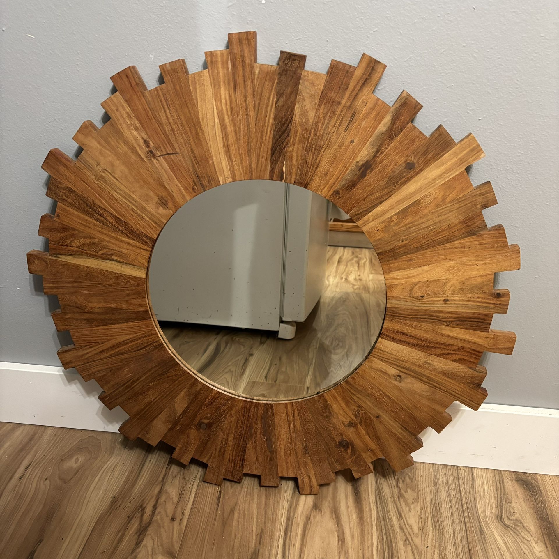 Wood Mirror 
