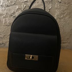 Mini Black Backpack 