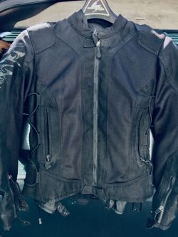 Ladies Scorpion motorcycle jacket protection armored padded