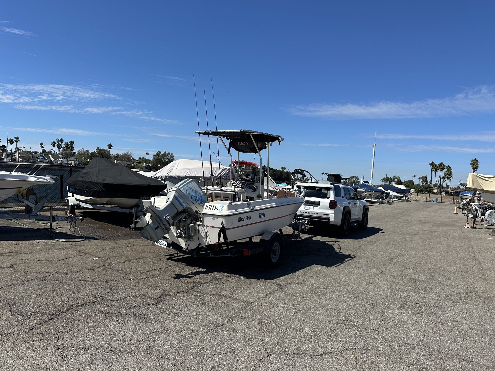 1986 Monark Bayboat fishing boat