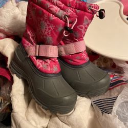 Good Use Condition Winter Boots For Girls Size 13 