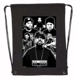 Ice Cube Drawstring Bookbag
