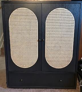 Wood Cabinets / Bars Set