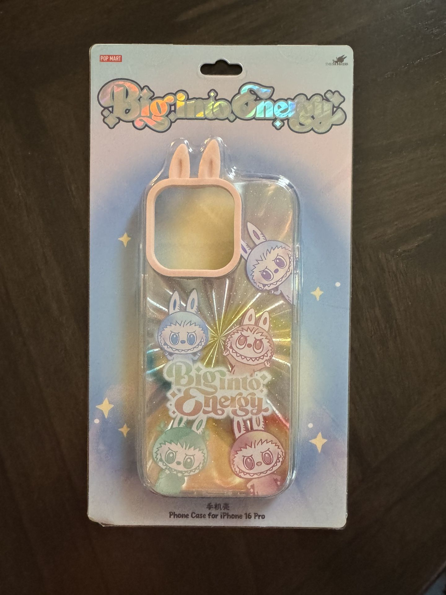 Labubu Big Into Energy Iphone 16 Pro Phone Case