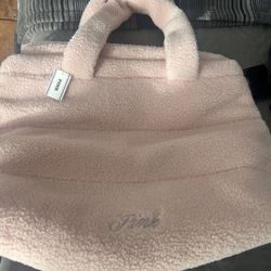 Pink Victoria Secret Tote Bag