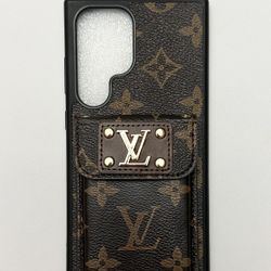 Leather Card  LV  case for Samsung Galaxy S24 Ultra