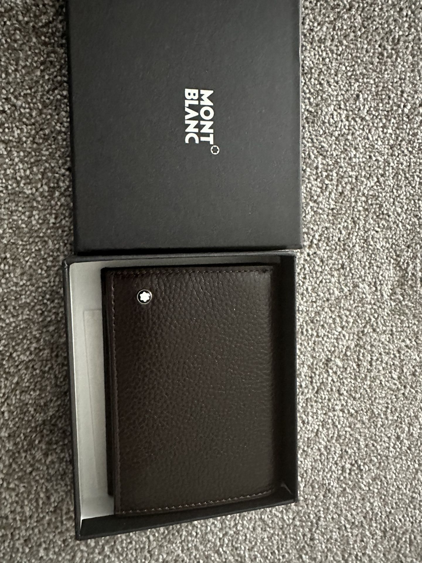 Mont Blanc Dark Brown Wallet Mens