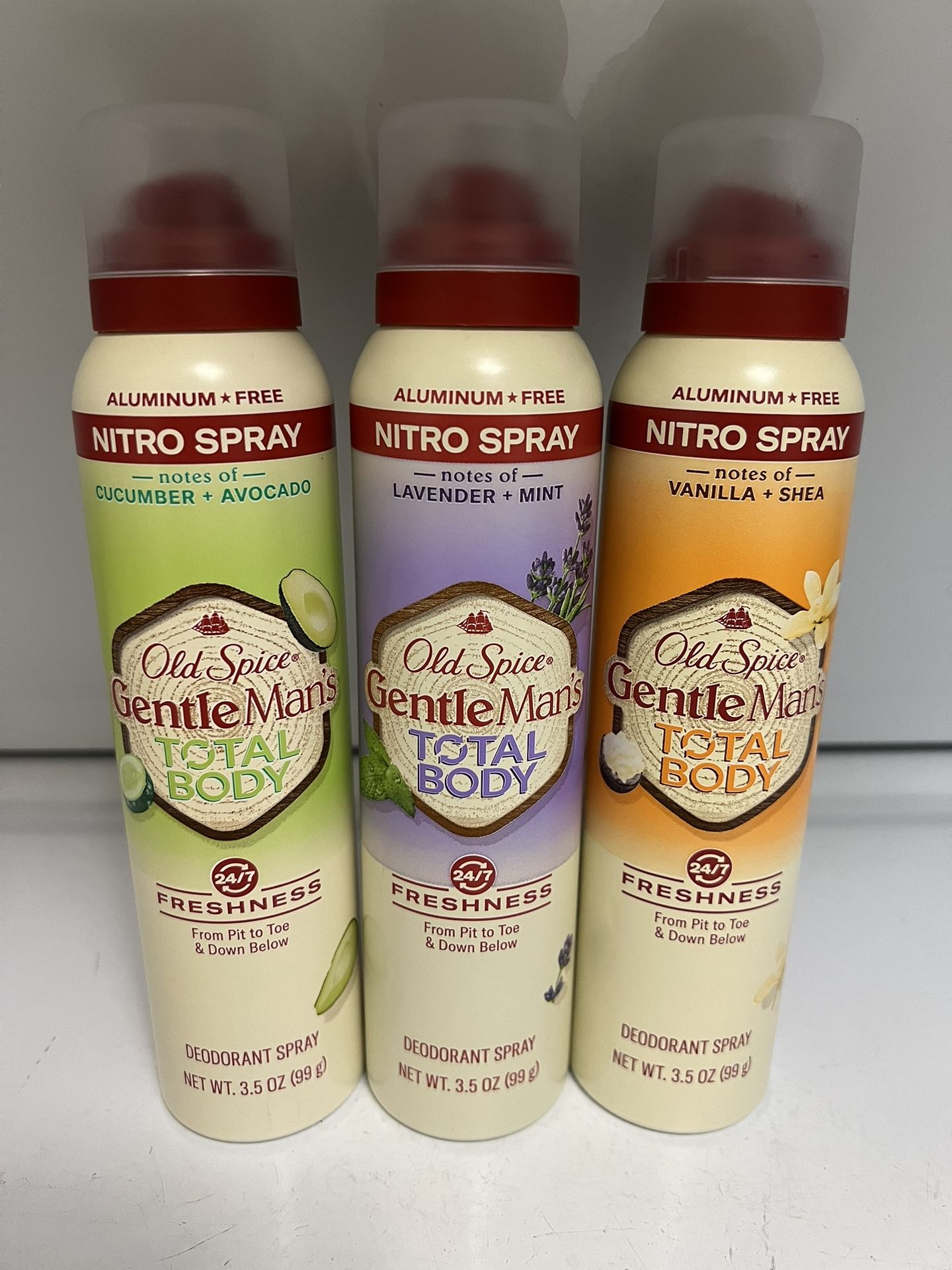 Old Spice deodorant Spray 3 for $22
