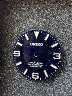 Seiko Aventurine Starry Night Explorer Custom Dial