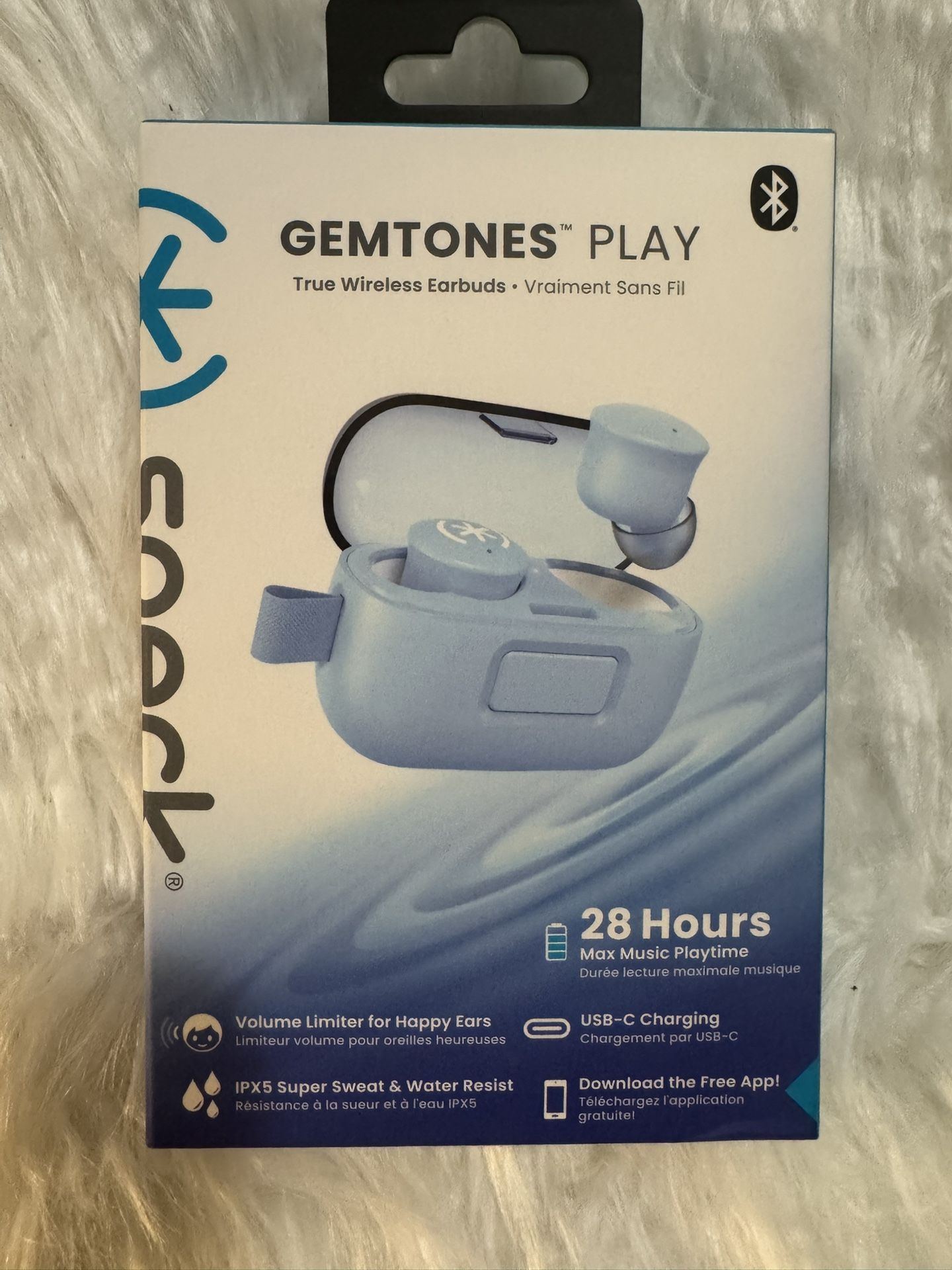 Speck Gemtones True Wireless Earbuds for iPhone and Android  BLUE