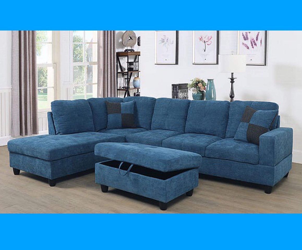 🎈Free Delivery—Brand new sectional sofa couch 