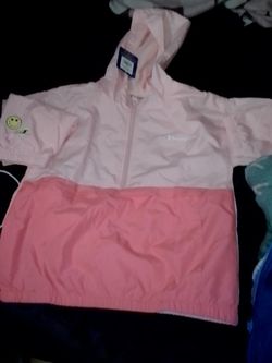 Champion Girls Windbreaker Pink