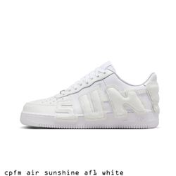 Nike X CPFM Air Sunshine Air Force 1