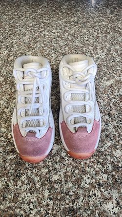 kids' Reebok Question Mid "Pink Toe"