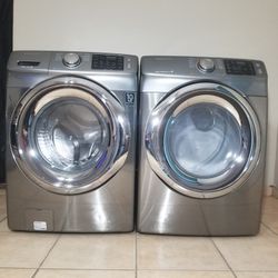 Samsung Washer And Electric Dryer Free Deliver And Install 6 Month Warranty 