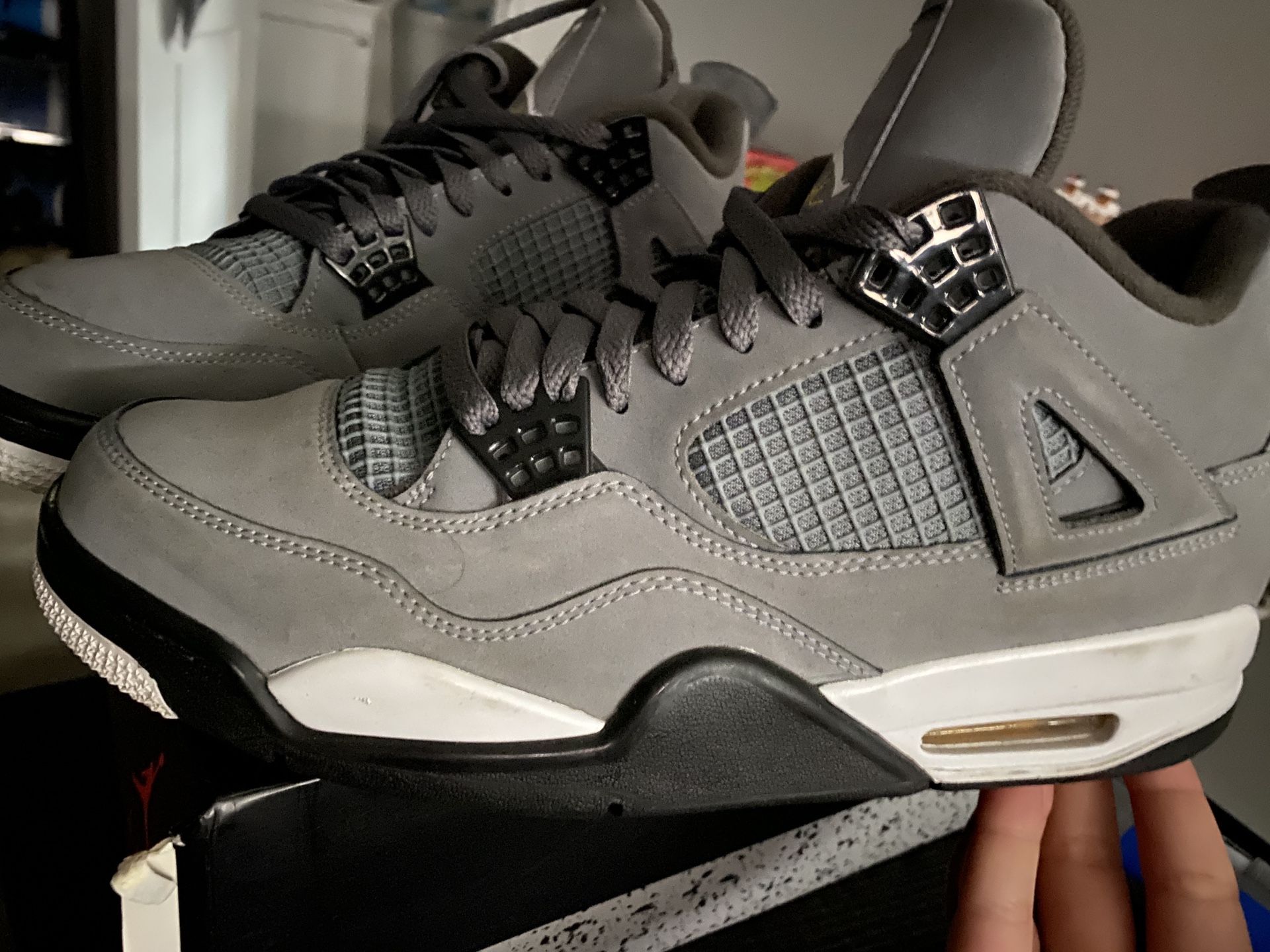 Jordan 4 cool grey 2004 sale