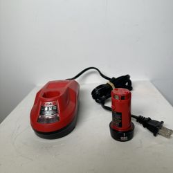 Milwaukee M4 Battery And Charger 