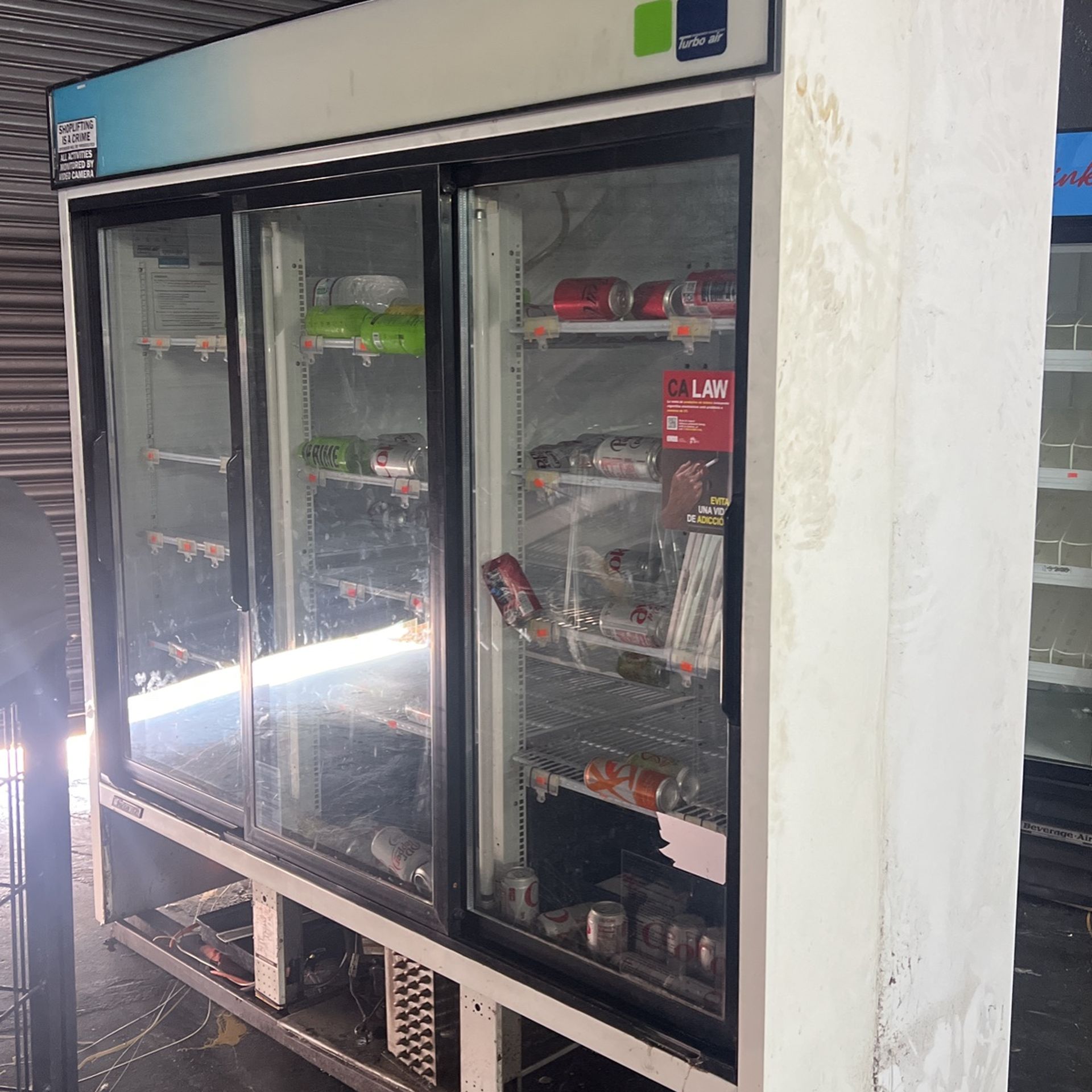Turbo Air 3 Door Commercial Fridge