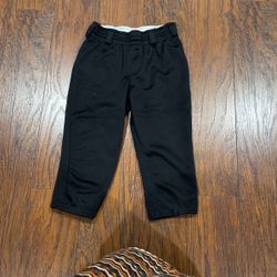Softball Pants - Black Youth Small