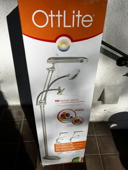 OttLite three way lamp.
