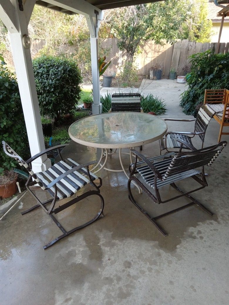 Patio Table And Chairs