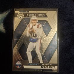 2025 Panini Mosaic England Games Drake Maye