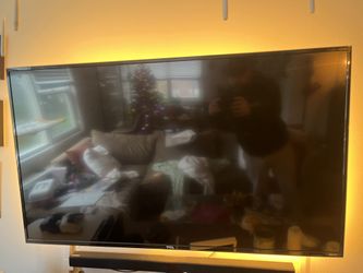 65” TCL Smart TV With Wall Mount And Back Lights