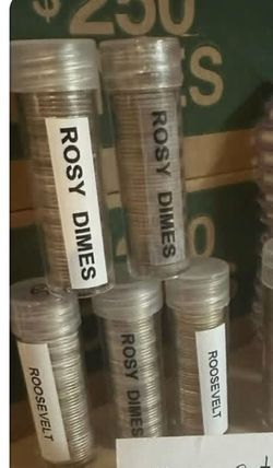 Pre-64 dime rolls...... GREAT DEAL........