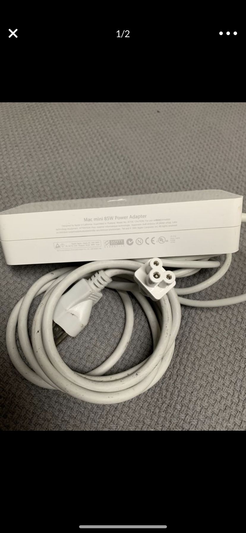 Apple G4 Mac mini 85w Power Adapter