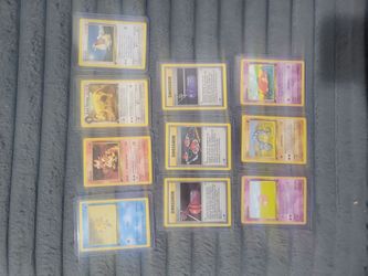 Pokemon 1st edition Pokemon card lot=taking offers  selling separately or whole lot
