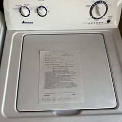 Amana Top Loading Washer with Agitator