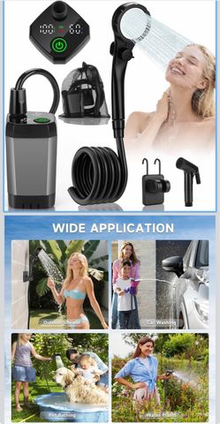 Portable Outdoor Camping Shower Kit
