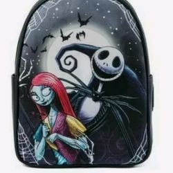 Loungefly Disney NBC NIGHTMARE BEFORE CHRISTMAS JACK & SALLY SET