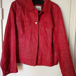 Lord & Taylor 100% Leather Jacket