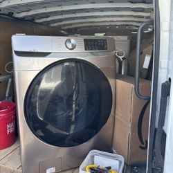Washer and dryer