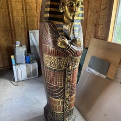 Life-Size Sarcophagus Cabinet