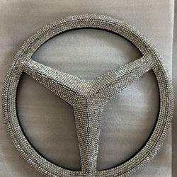 Mercedes front grill logo Bling