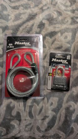 Master Lock Steel Cable and Lock