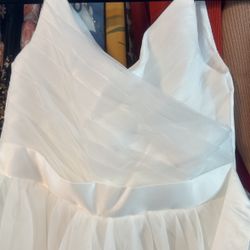 White Dress Size 