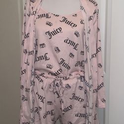 JUICY COUTURE BRAND NEW SIZE XL THREE PIECE SLEEP/LOUNGE SET