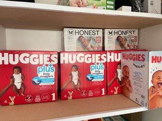 Brand new diaper boxes