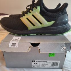 Adidas Ultraboost 5.0 DNA Black & Beam Green Men's Size 11