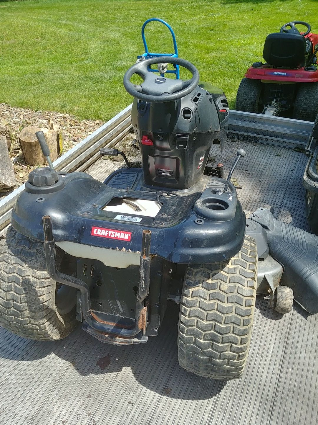 Craftsman 50" 26hp v-twin DGS6500 rider tractor - For parts