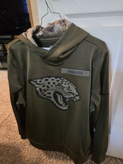 Jacksonville Jaguars Salute to Service Hoodie size Large