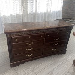 Brown Dresser - $100
