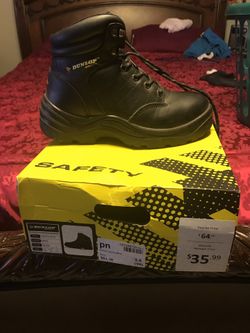 Steel toe shoes men or women size 5.5