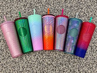 Starbucks Cold Cup Tumblers – Set of 7