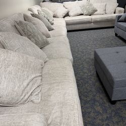 Very Soft Sectionals Available @ FURNITURE LOVE ❤️ Same Day Delivery Service 🚚